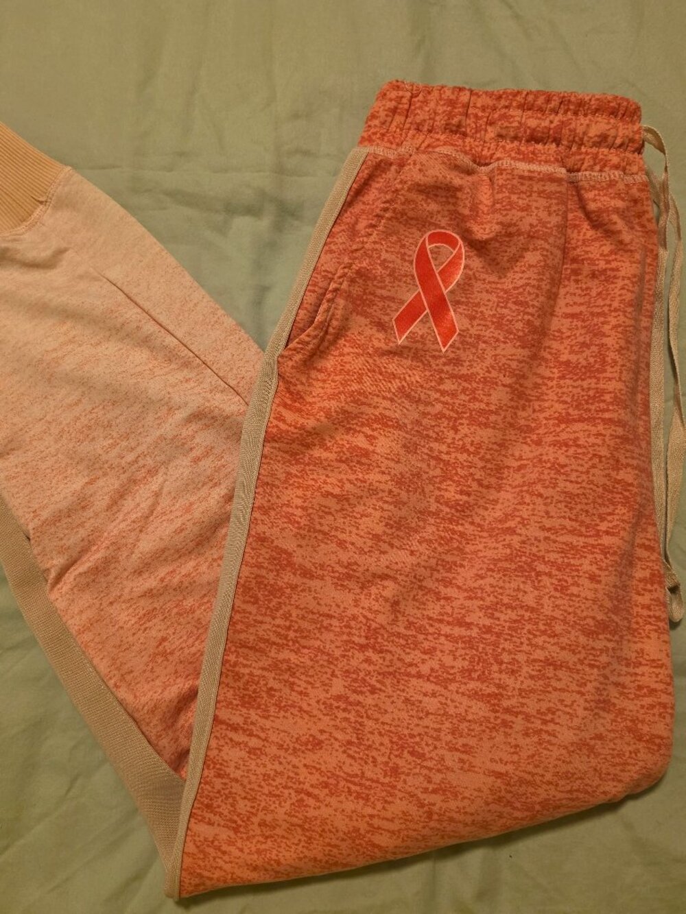 Breast Cancer Awareness Joggers, LuLaRoe, Large